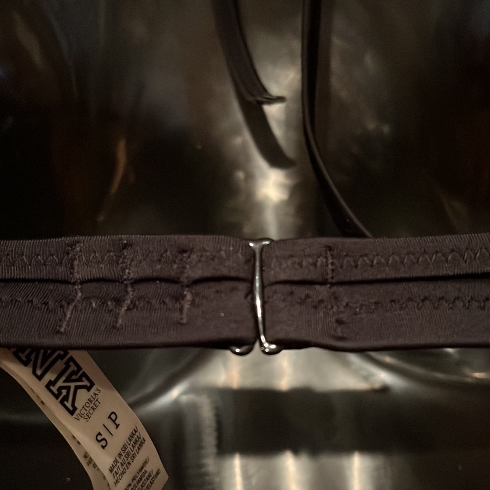 PINK colorful Ruffle Bikini Top - Picture 5 of 7